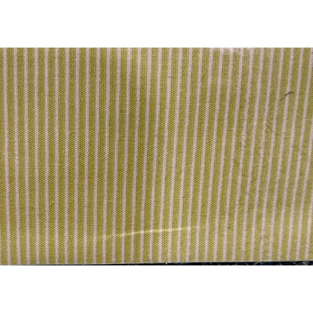 Vintage LAUREN Ralph Lauren‎ Crystal Cay Lime Striped Full Flat Sheet NEW SEALED